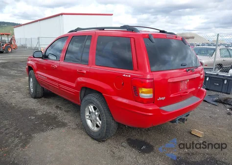 1999 Jeep Grand Cherokee Limited из США, поврежденный, VIN 1J4GW68N3XC544902